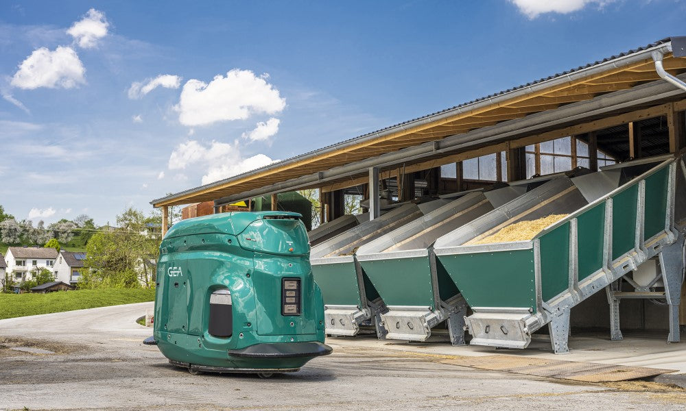 Innovation in der automatischen Fütterung: GEA DairyFeed F4500