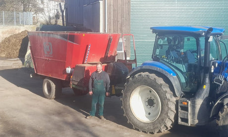 Neue Fütterungstechnik für Familie Hugger