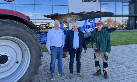 5-Schar Pflug mit hydraulischem Stützrad