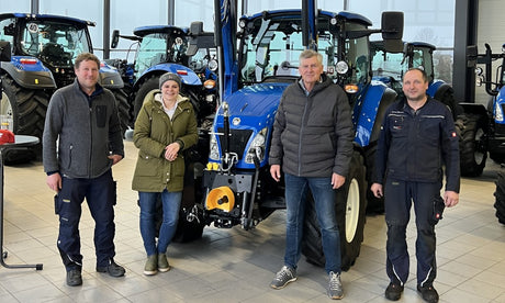 Pferdebetrieb bekommt neuen New Holland T4.75 PowerStar