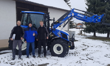 Neuzugang für den Forstbetrieb auf der schwäbischen Alb