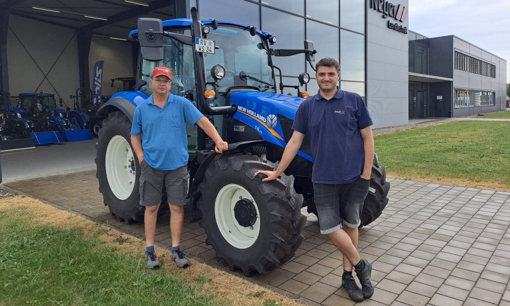 Neuer Hofschlepper kommt in Sieberatsreute zum Einsatz