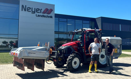 Chemiefreie Unkrautbekämpfung mit AgXtend XPU