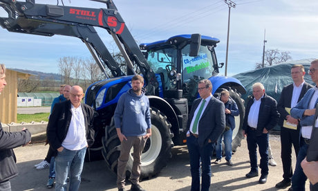 Neue Investition auf dem Hofgut Duelli: Eine CNG-Tankstelle