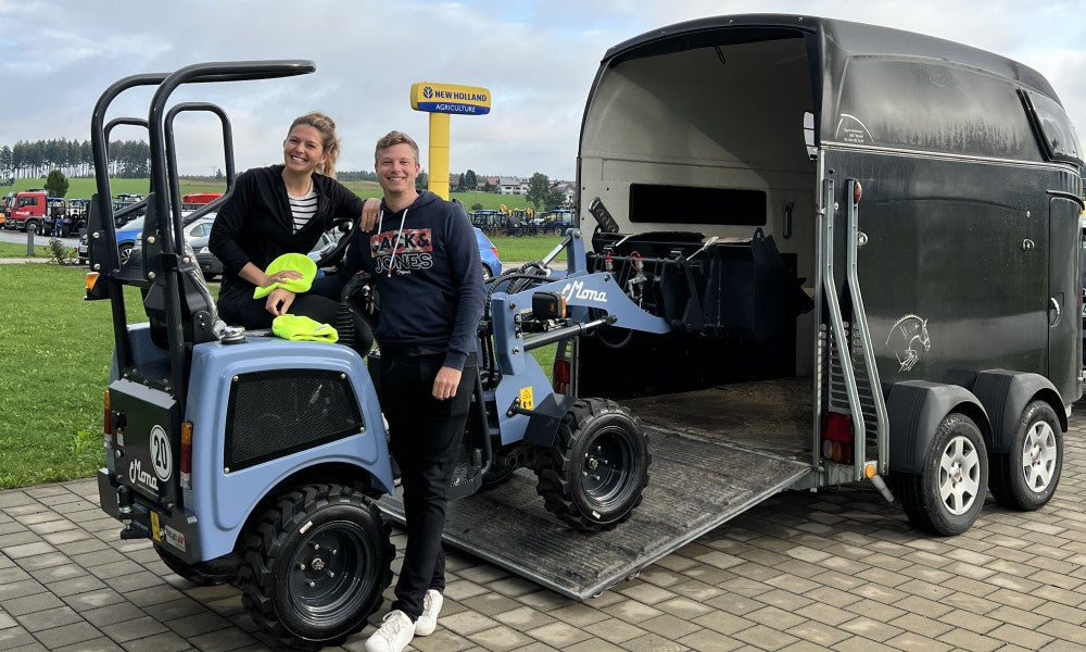 MONA auf dem Weg nach Frankreich