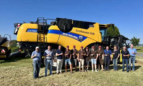 LU Großmann erweitert Mähdrescher Flotte