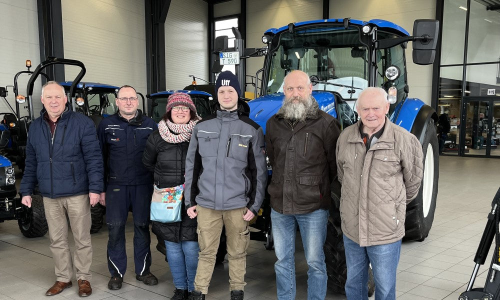Generationen übergreifende Begeisterung für New Holland