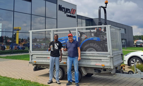 Mit Hydrostat Forstarbeiten leicht gemacht