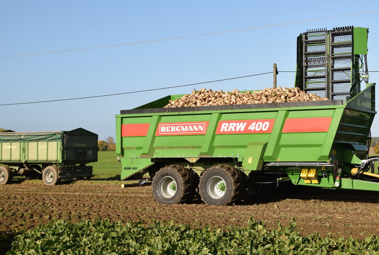 Bergmann Rüben-Reinigungswagen