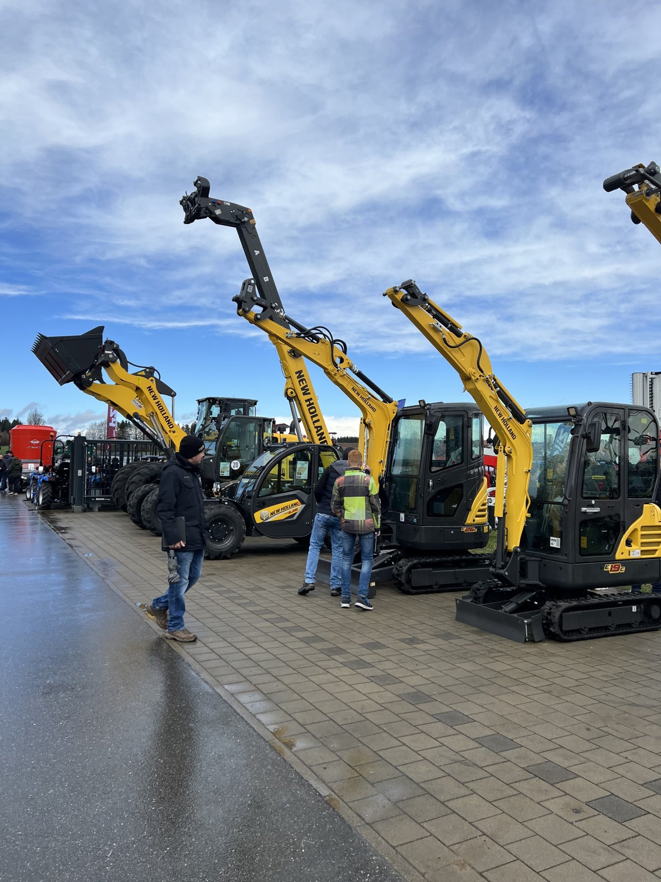 New Holland Baumaschinen