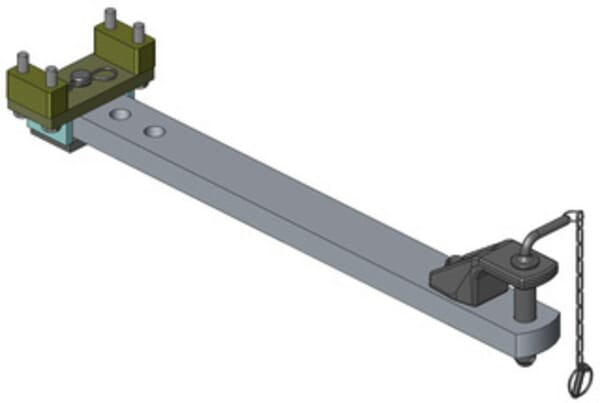 KRAMP Drawbar NRS. JD 6000 S40 00805000A17