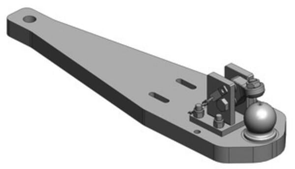 KRAMP Heavy Duty Drawbar K80 Case Puma 165-230 / NH-T7000 / Steyr CVT 6165-6230 009605972A02