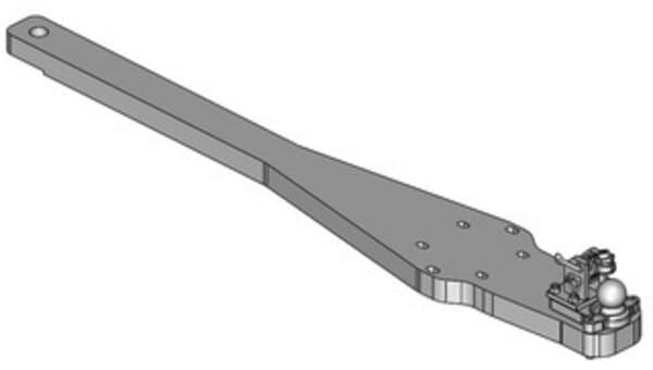 KRAMP Heavy Duty Drawbar K80 Case Quadtrac 470-620 (Tier 4B) gerade 009643310A02