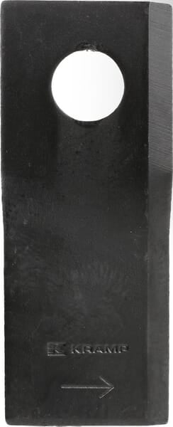 KRAMP Mähmesser links 115x48x4 mm, Bohrung Ø 19 mm, geeignet für Claas, 25er-Packung - 25 Stück 0009520430KR