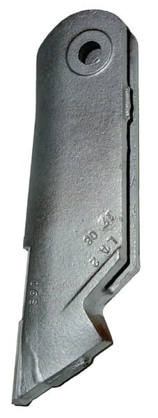 Seeder, share point, carbide