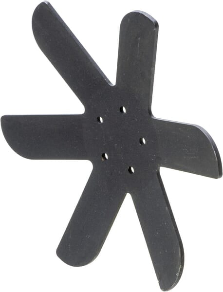 KRAMP Spatenscheibe, links, 520x8 mm, 5 Löcher 00311079N