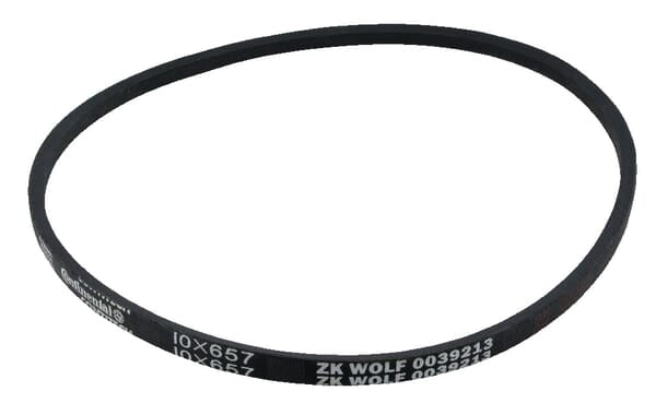 V-belt 10x657mm