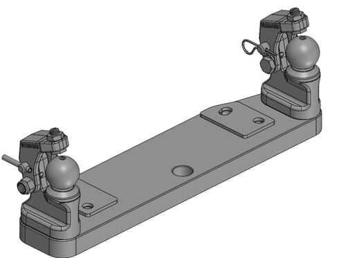 KRAMP Zwangslenkung K50 R/L mit Niederhalter für 45-50 mm (HVLB I) 00522100A02