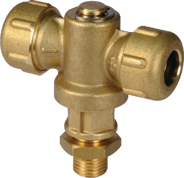 Arag Düsenhalter. Messing 2fach 1/4M 0058320900