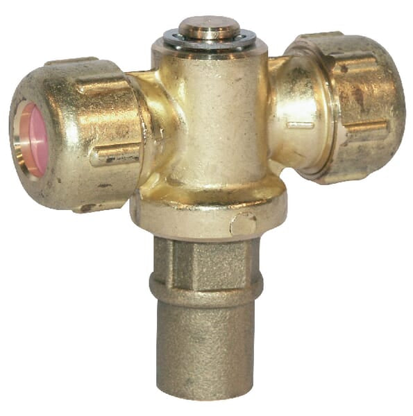 Arag Düsenh. Messing 2fach 1/4 IG 005834