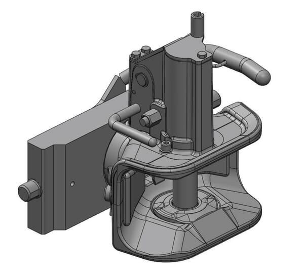 KRAMP Anhängerkupplung CH-I 293mm 032931221A02