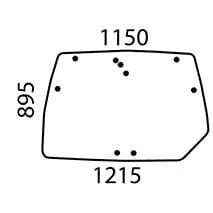 SDF Group Rear window 04426333
