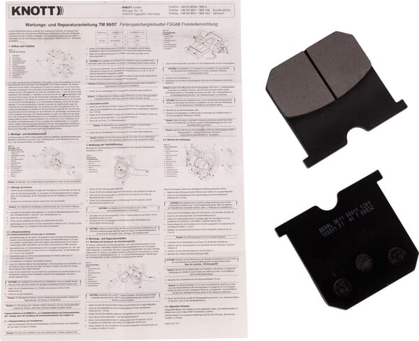 KRAMP Brake pad set 0501298562