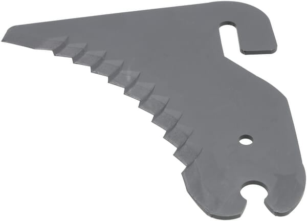 Baling knife with tungsten carbide coating