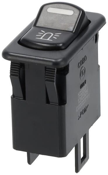 Toggle switch rotating beacon