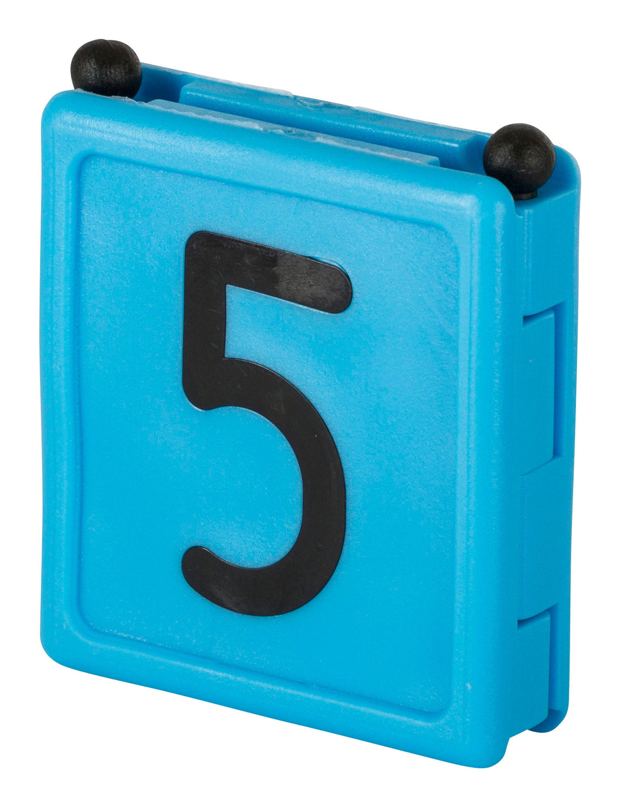 Kerbl Halsbandnummer DUO, 1-stellig Nr. 5 blau 1 Stück 209425