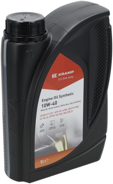 KRAMP Motoröl synthetisch 10W-40 1L - 1 Kanister - 10411001WEKR