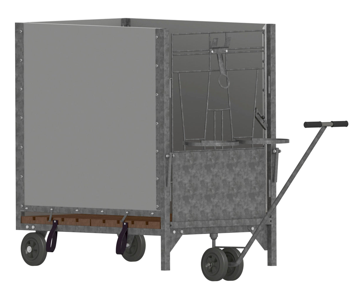 Kerbl Fahrvorrichtung für Kälberbox 14609