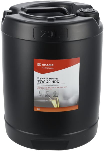 KRAMP Motoröl 15W-40 HDC 20L - 1 Kanister - 10721020WEKR