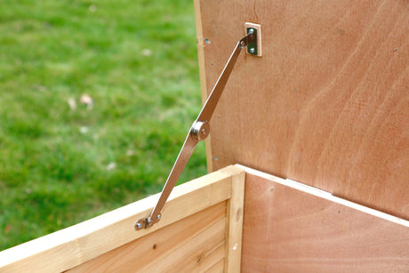 Kerbl Kaninchenstall XXL Vario mit Heuraufe 155x76x80cm 81709