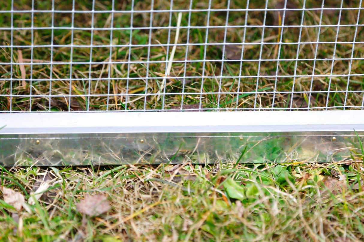 Kerbl Hühnerstall Bonny m. Metall- rahmen am Boden 181x65x118cm 81713