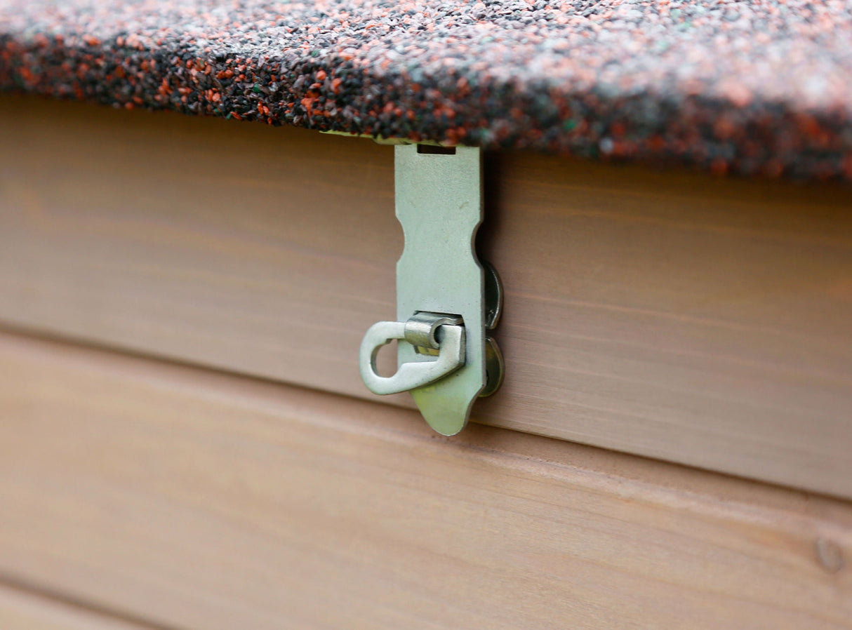 Kerbl Hühnerstall Bonny m. Metall- rahmen am Boden 181x65x118cm 81713