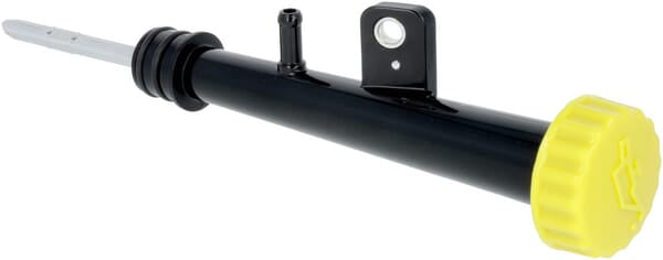 Oil cap with dipstick