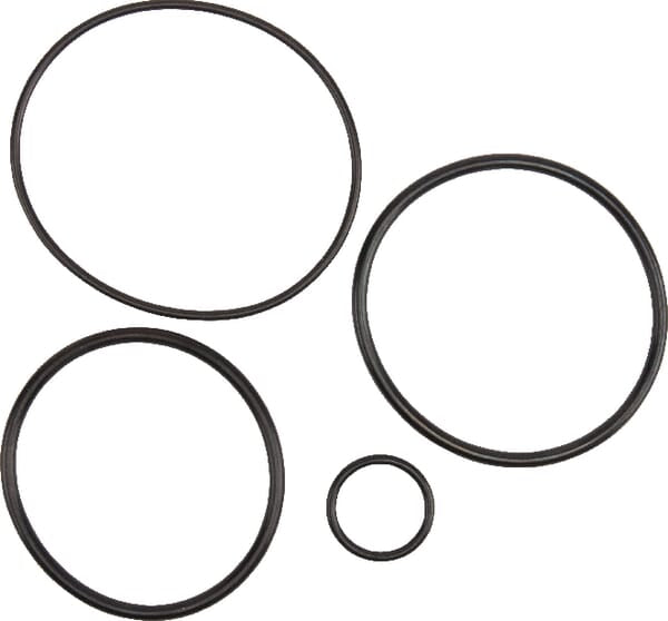 Oil filter sealing ring set
