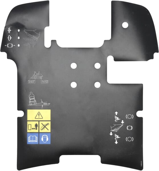 Floor mat sign Villa