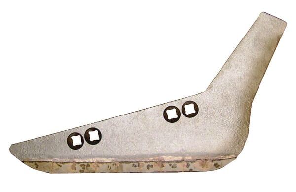 KRAMP Rübenrodeschar rechts. Hartmetall 1145023300N
