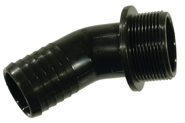 connection 45°- 35mm 11/4"AG