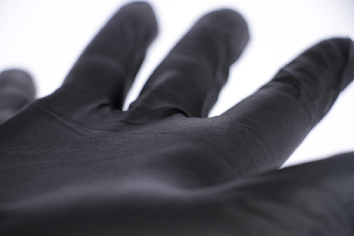 Kerbl Nitrilhandschuhe Long Black 300mm, 50 Stück, Größe XXL 15324