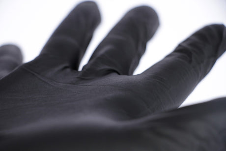 Kerbl Nitrilhandschuhe Long Black 300mm, 50 Stück, Größe XXL 15324