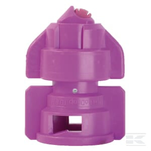 Buse double jet plat TDHS 110° violet