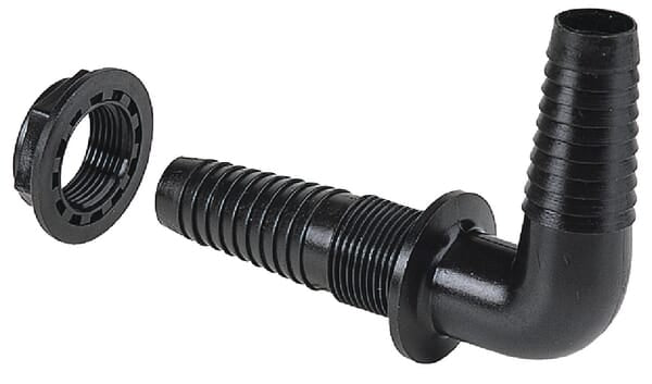 Wall passage 90° 1/2"