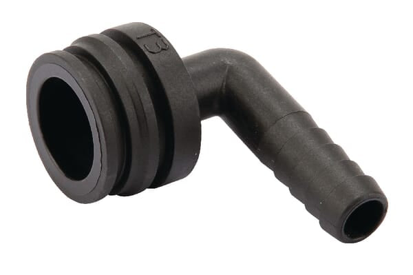 Hose connection 90° T3M 13mm