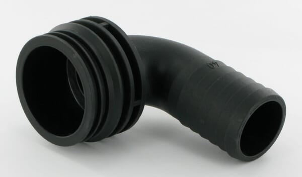 Hose connection 90° T7M 40mm