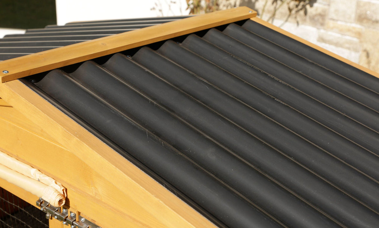 Kerbl Nagerstall Appartement Pro 118x61x130cm, Kunststoffdach - 81719