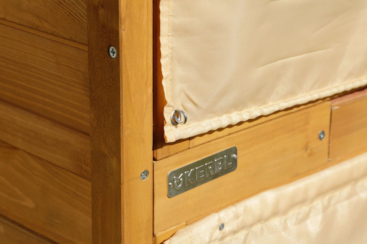 Kerbl Nagerstall Appartement Pro 118x61x130cm, Kunststoffdach - 81719