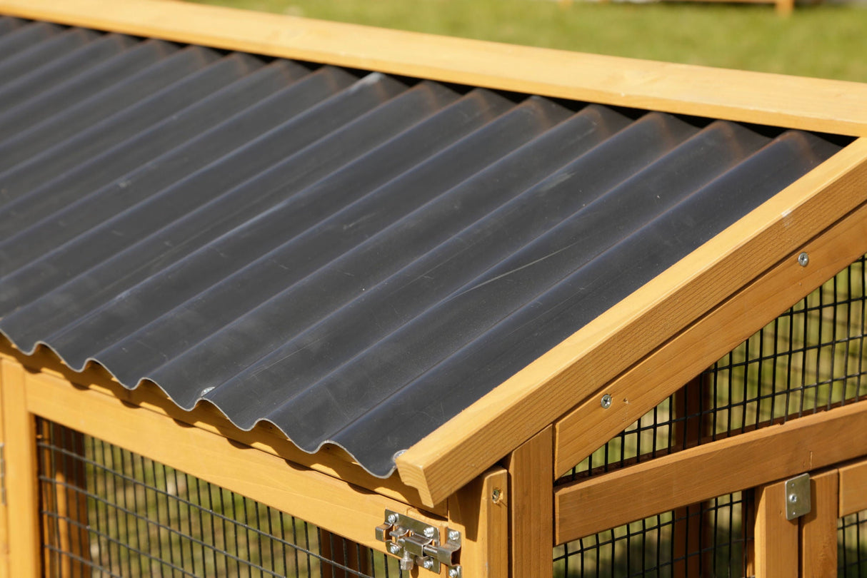 Kerbl Freigehege Appartement Pro 115x85x90cm, Kunststoffdach 1 Stück 81720